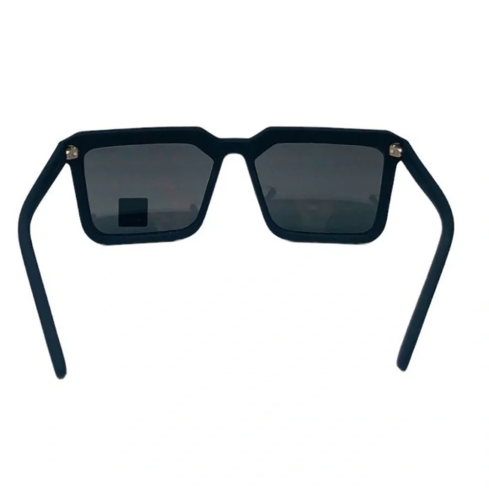 KOMONO Benicio CZ Black Rubber Sunglasses NEW
